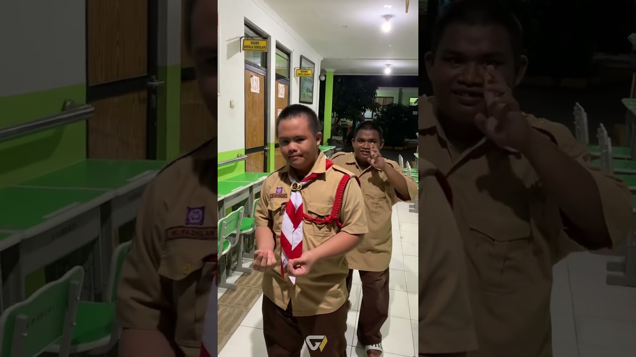 fadlan, daffa, rafif, & adam perkemahan pramuka di sekolah