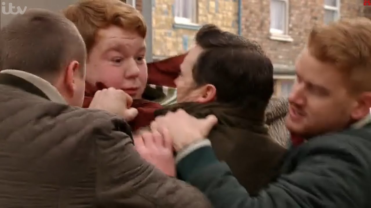 Coronation Street - Owen Punches Kirk