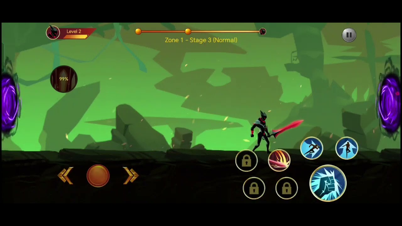 Shadow Fighter Level 2 to 3