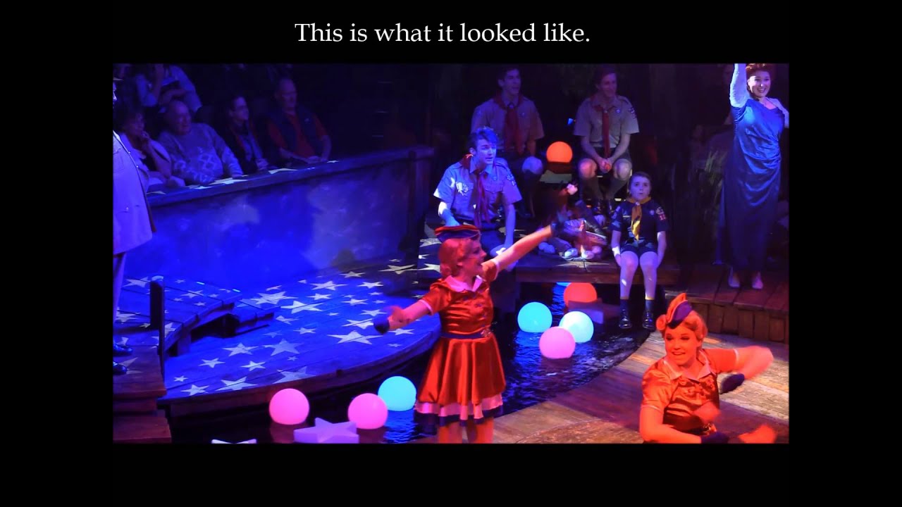 a look at an onstage river - HCT RAH West Valley 33