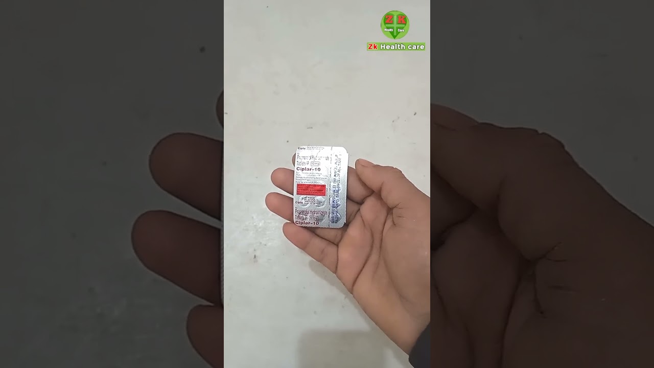 Ciplar-10 Tablets | Act immediately in case of nervousness, fear, anxiety