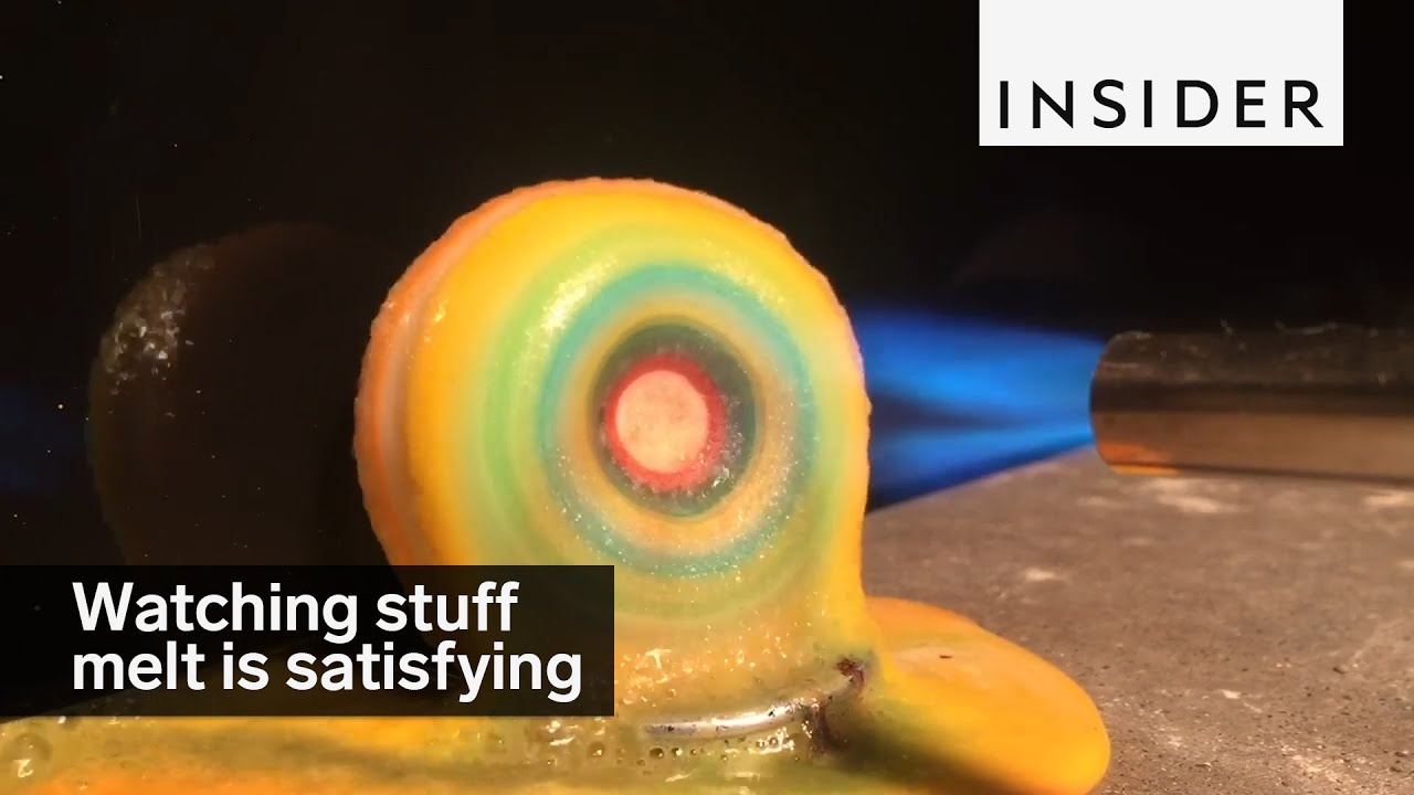 Melting stuff is very satisfying to watch