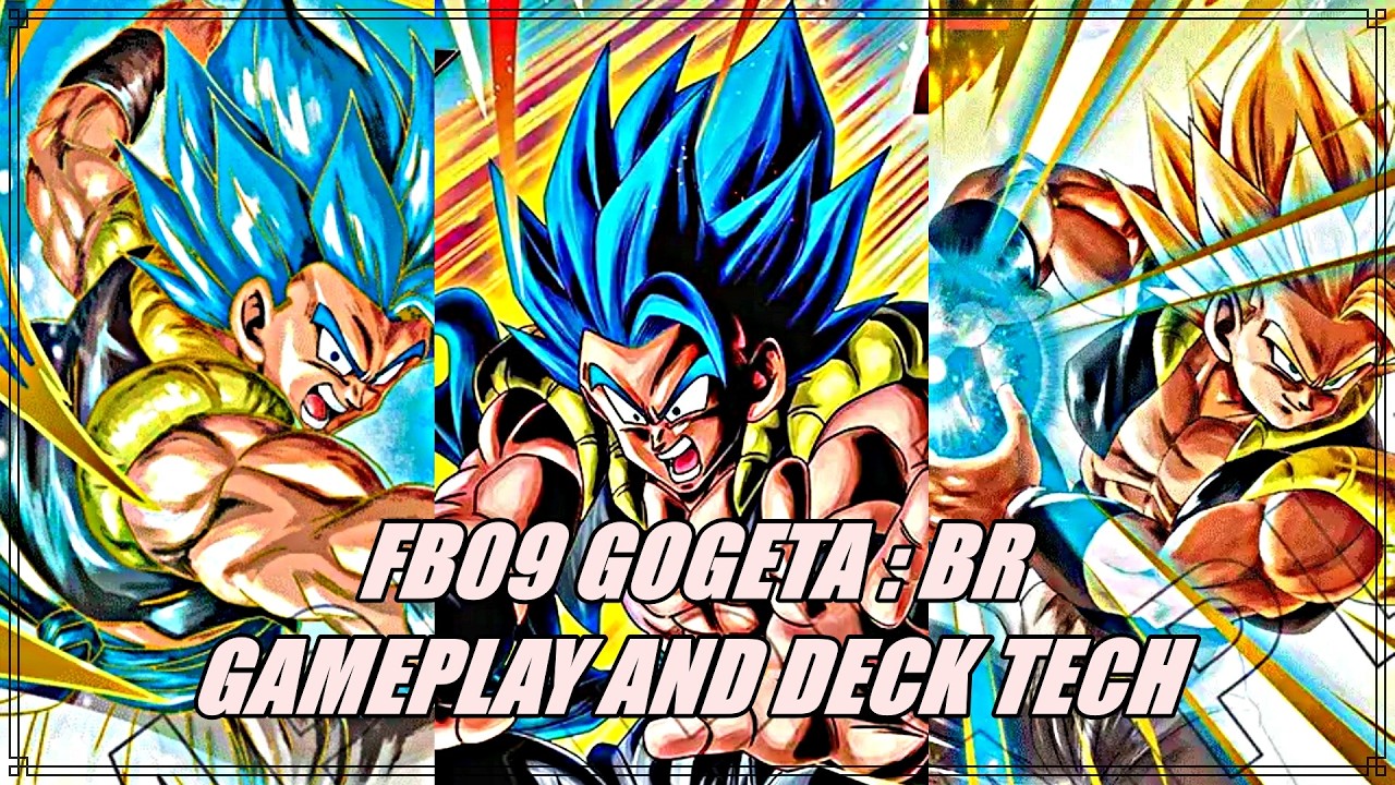 DragonBall Super Fusion World 🔴 FB09 Геймплей и обзор колоды Гогеты BR