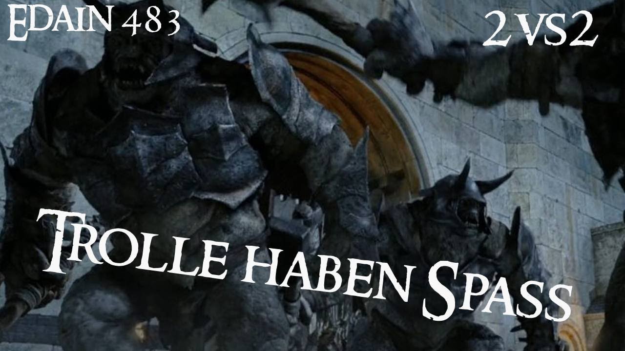 Alte Map mit Halbfestungen ! 2vs2 Edain Mod 4.8.3 Schlacht um Mittelerde 2 AdH