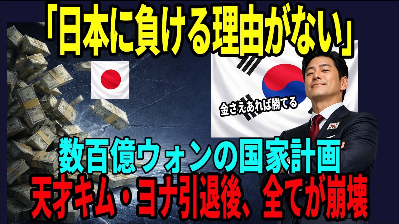 「日本に負ける理由がない」数百億ウォン投じた韓国フィギュア計画→天才引退後に全てが崩壊した真相
