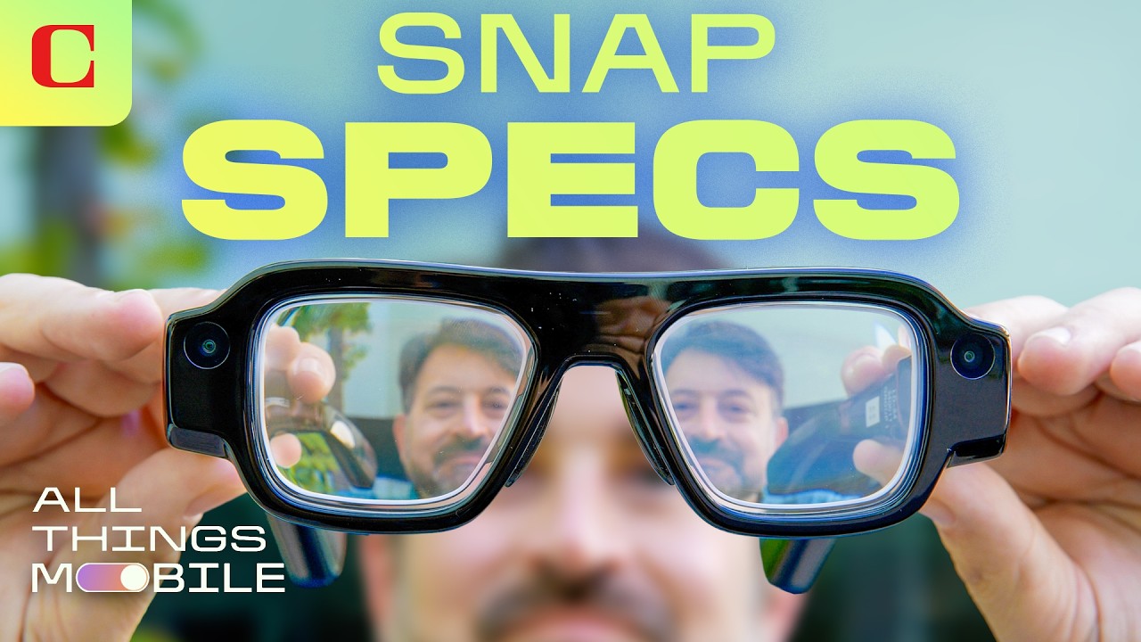 Я наконец-то протестировал массивные AR-очки от Snap в реальных условиях