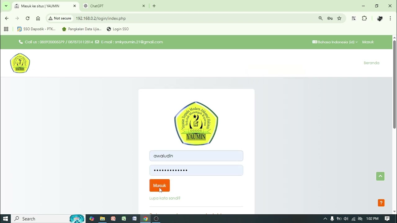 BUAT KURSUS & KUIS PADA MOODLE