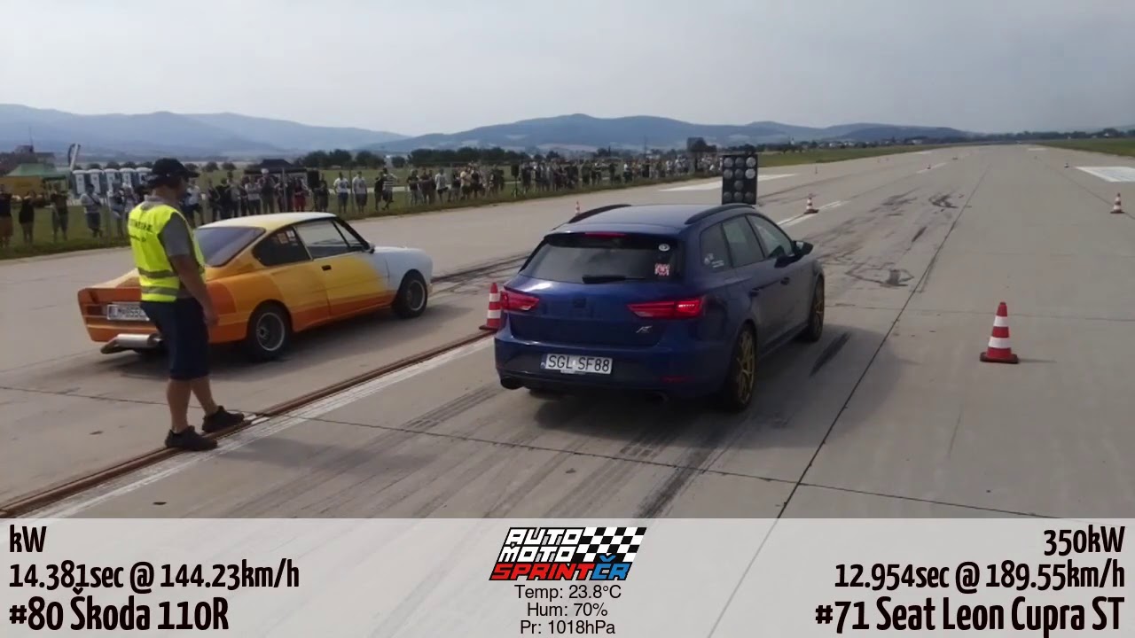 #80 &Scaron;koda 110R,  kW - POWER FEST DRAG WARS SK vs.CZ, 25.07.2020