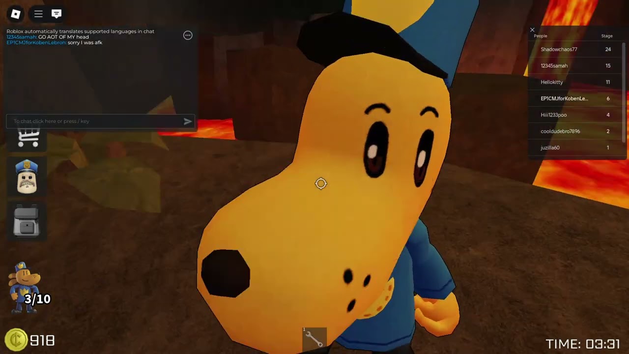 Dog man Event in Barry's prison Run Showcase!