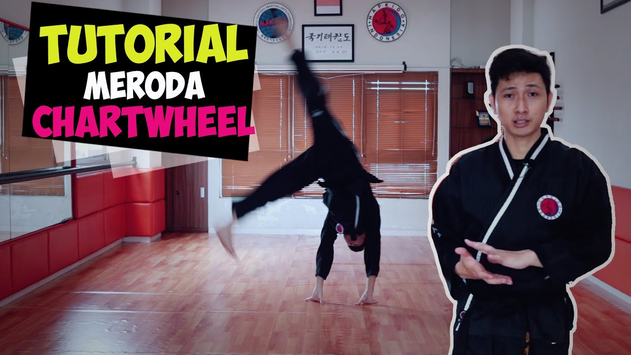 Tutorial gerakan meroda pada hyung 6 Hapkido