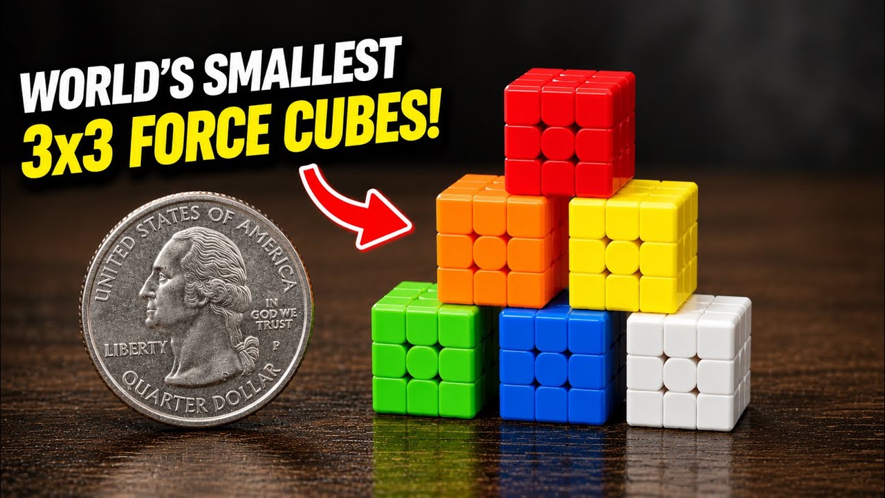 WORLD'S SMALLEST FORCE CUBES