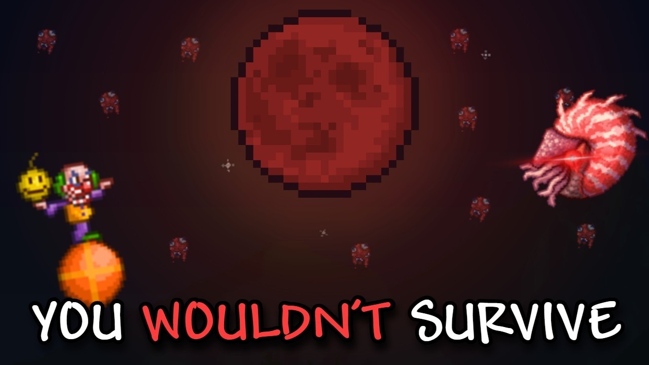Why You Wouldn't Survive Terraria's Blood Moon