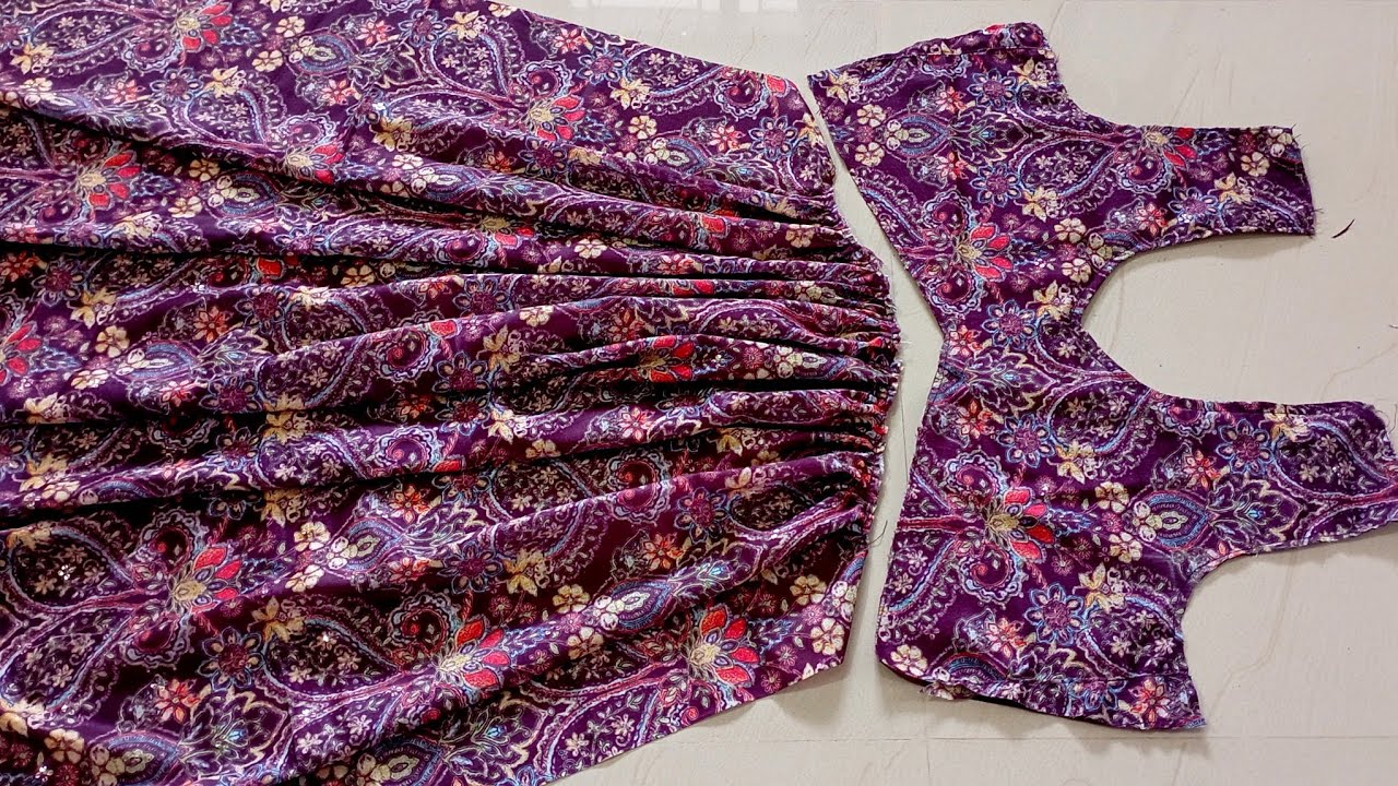 Aliya Cut Kurti Cutting And Stitching Easy Method For Beginners/Designer Kurti Cutting And Stitching