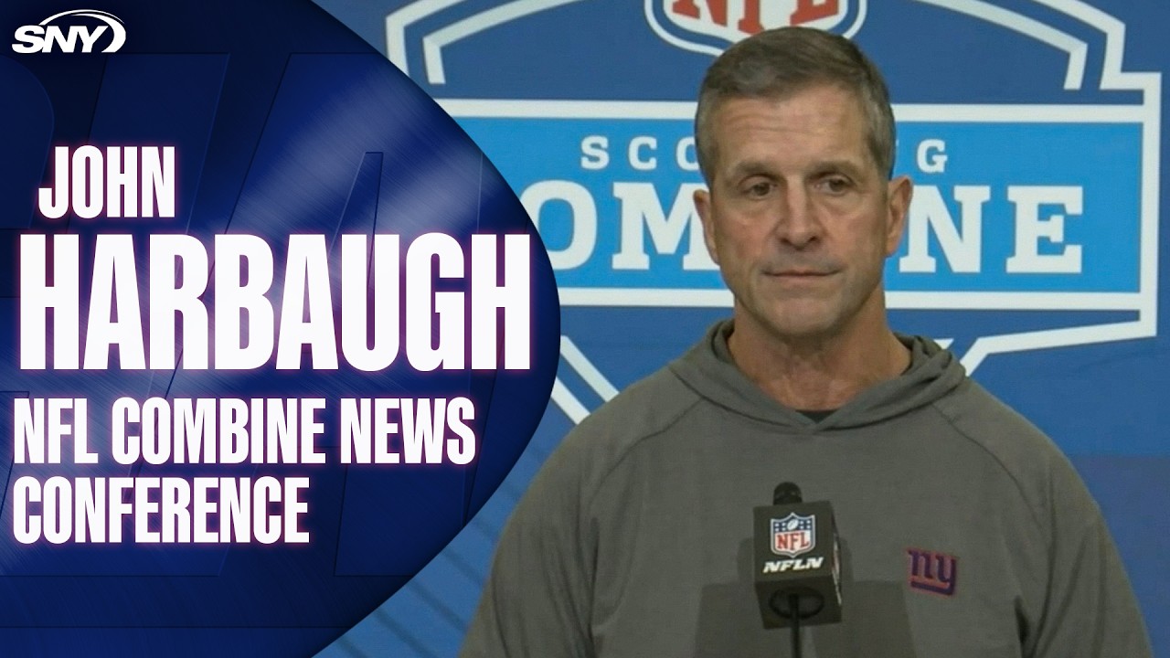 John Harbaugh on energy of new Giants job, NFL Combine, what comes next