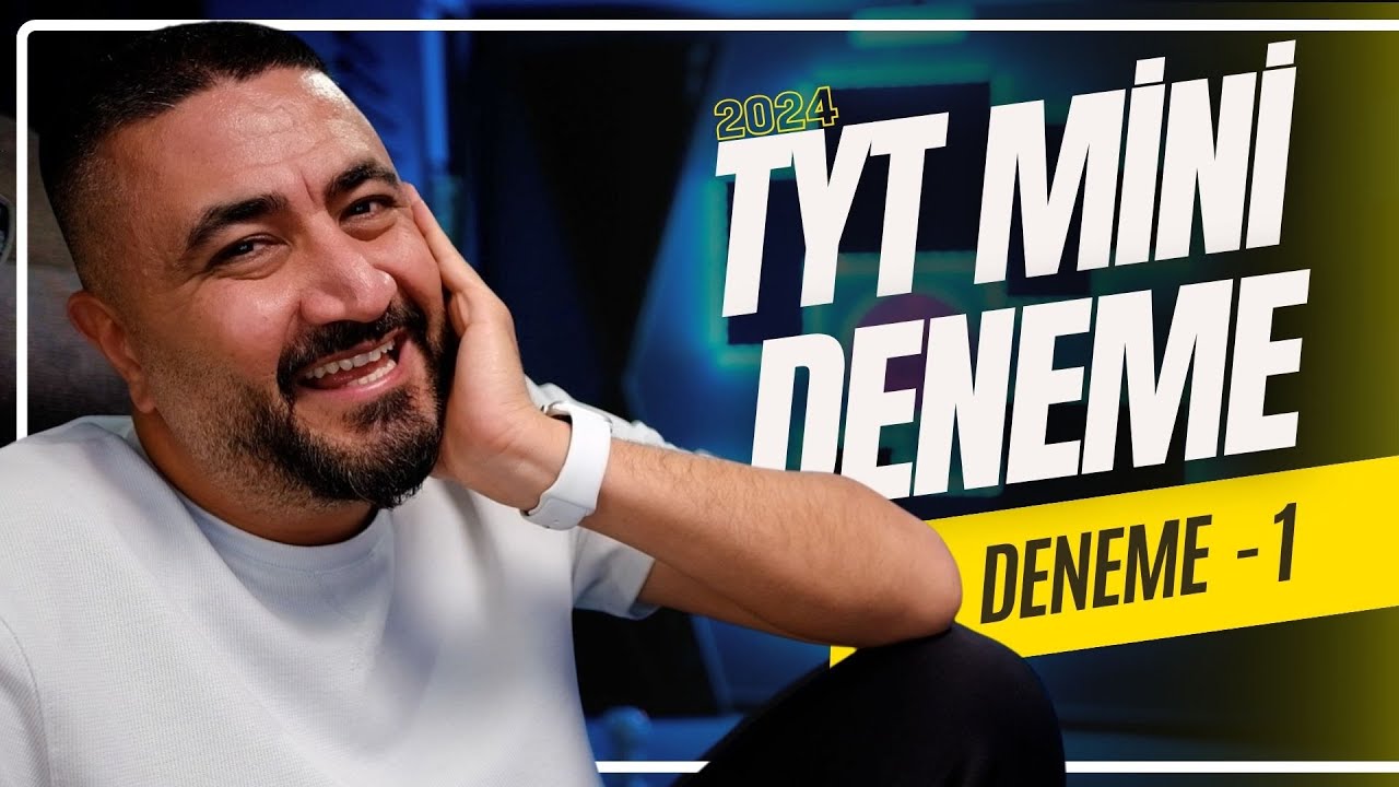 ZOR ve GELİŞTİREN SORULARLA TYT MATEMATİK MİNİ DENEME 1
