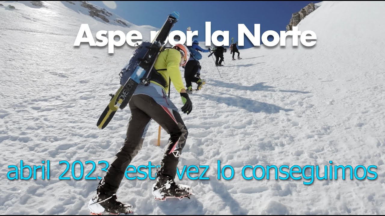 Subida al Pico Aspe (2.645 m) por la Norte 2023, esta vez lo conseguimos