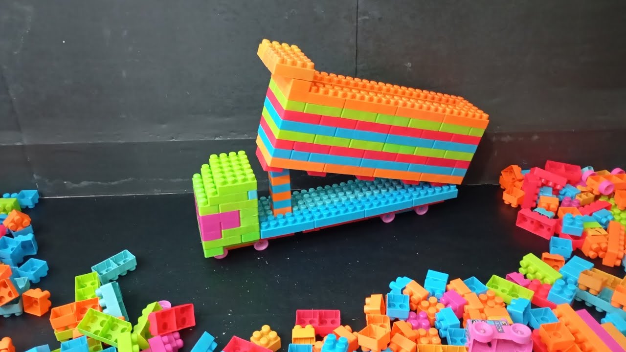 Satisfying DIY Hydraulic Truck Build | ASMR Building Blocks #buildingblocks