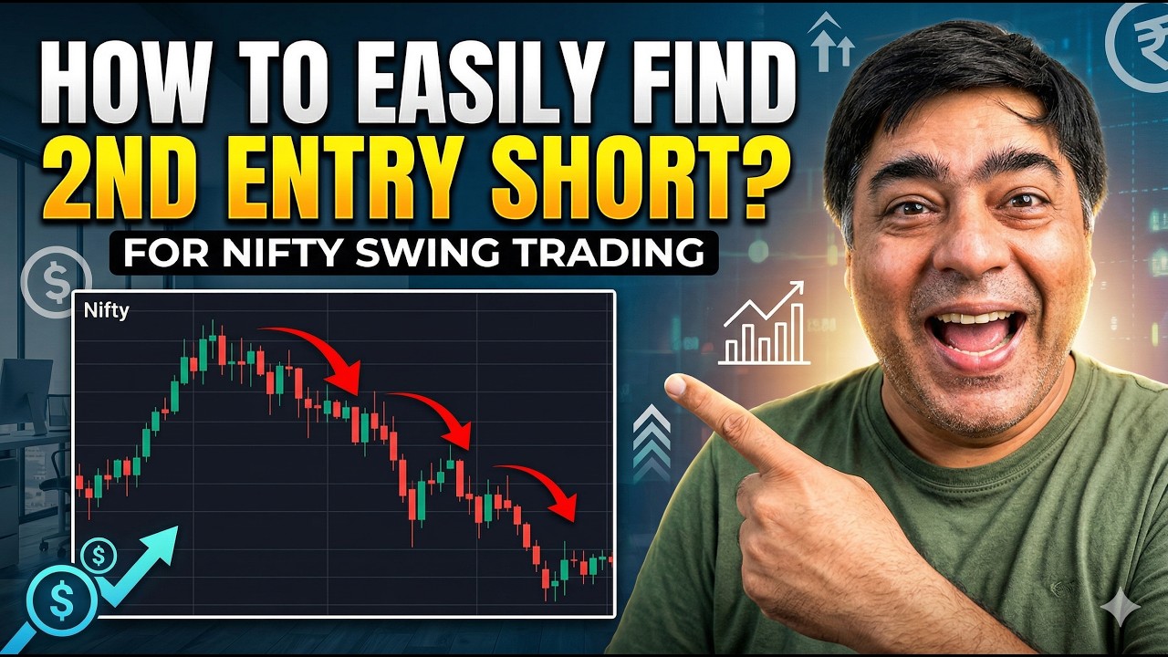 Learn to trade Nifty using just priceaction rules. We use parallel channel and second entry concept.