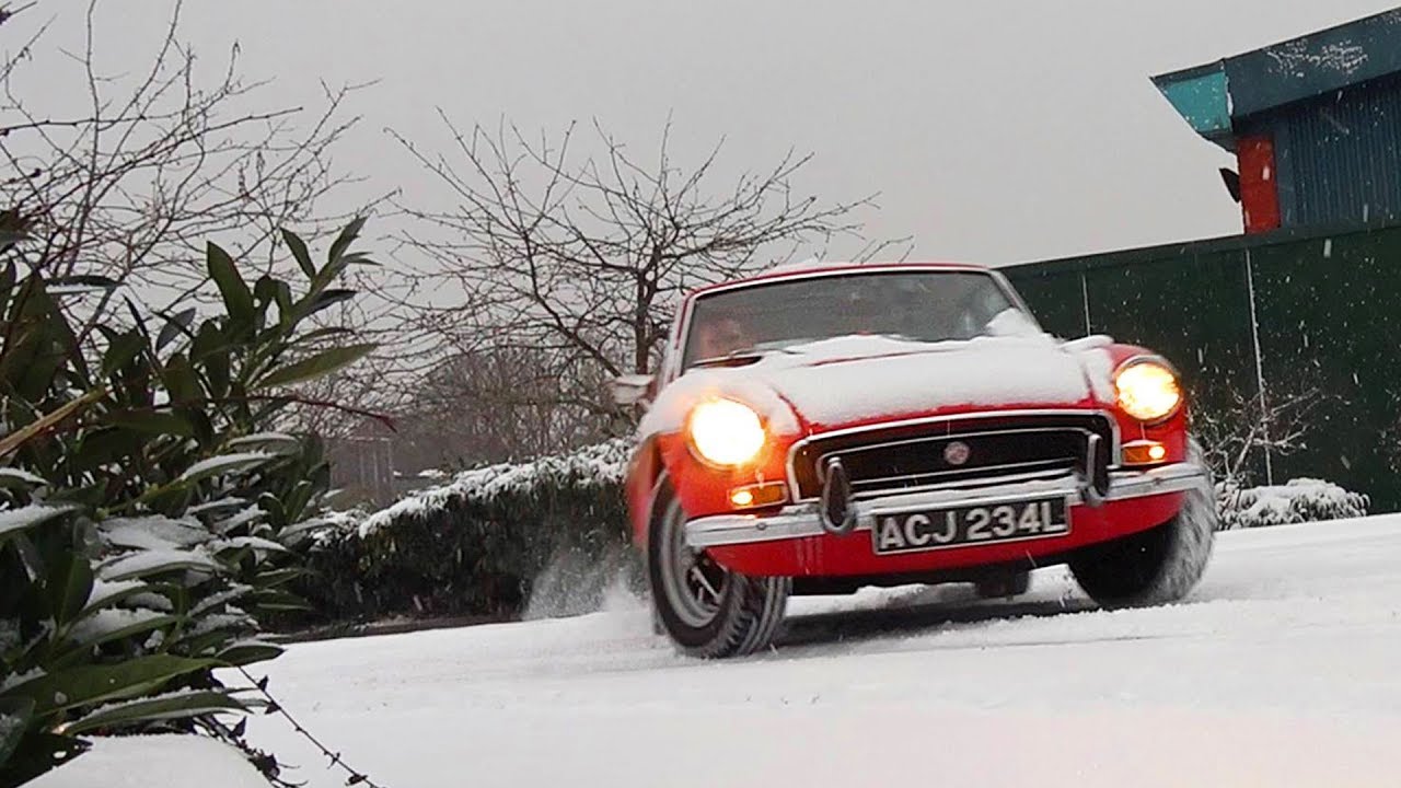 Why You Should Drive a Classic Car in the Snow!