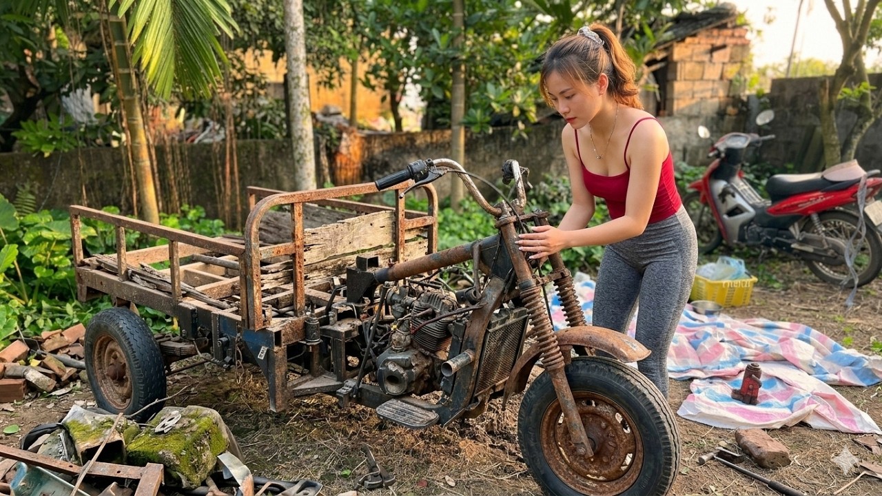 Complete Restoration: Abandoned for 25 Years – Can this Tricycle Be Made Service Again?
