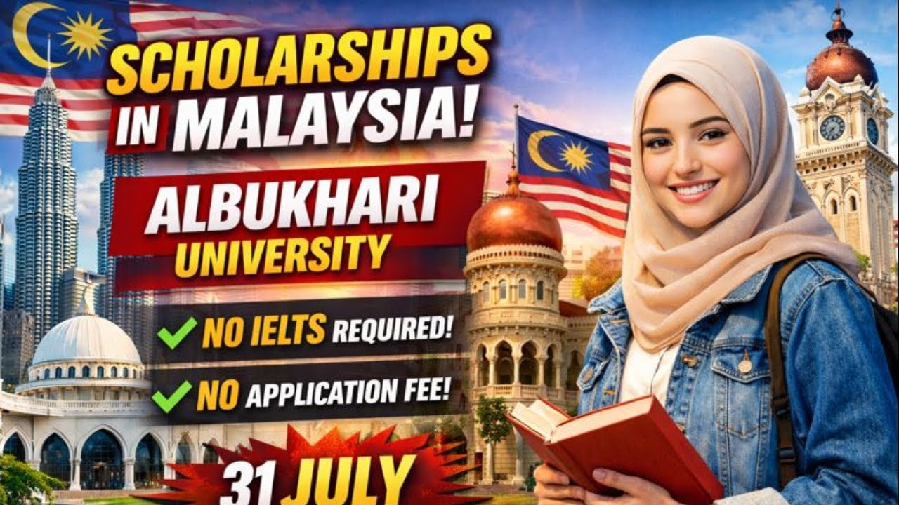 How to Apply in Malaysia Albukaari University Scholarships with no Application fee😱| No ielts 