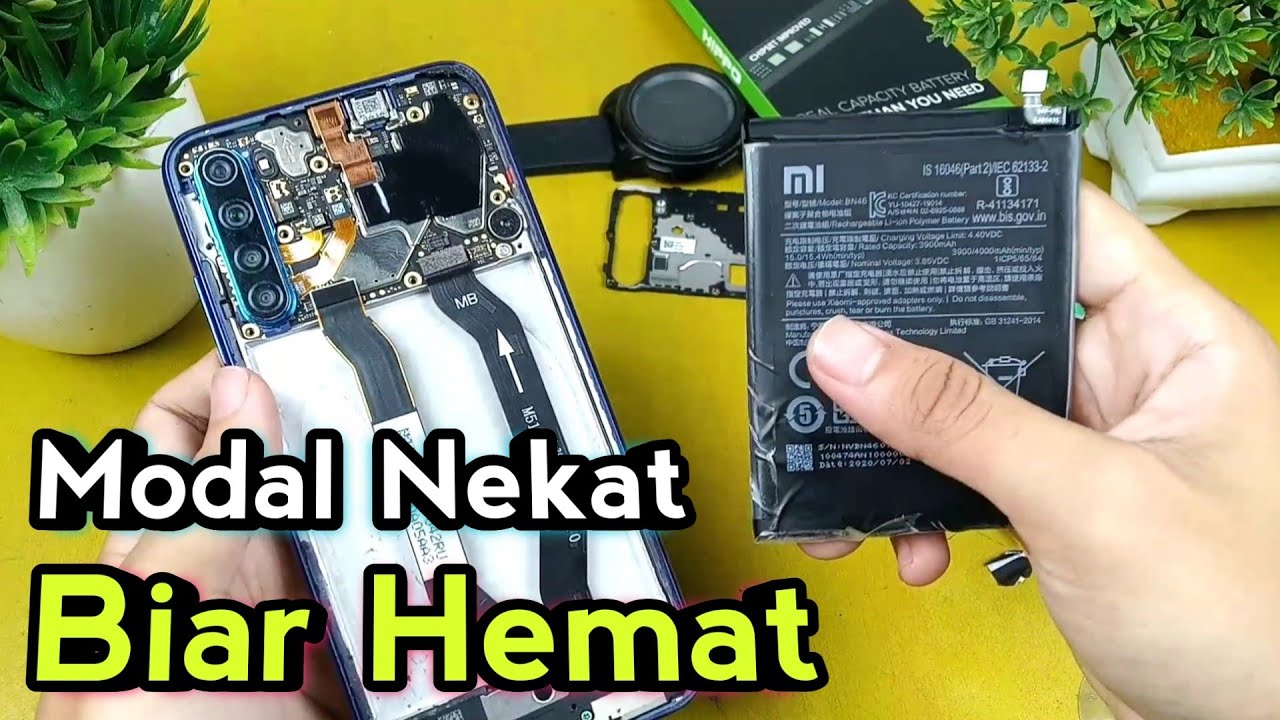 Cara Mengganti Baterai Xiaomi Redmi Note 8 SENDIRI!