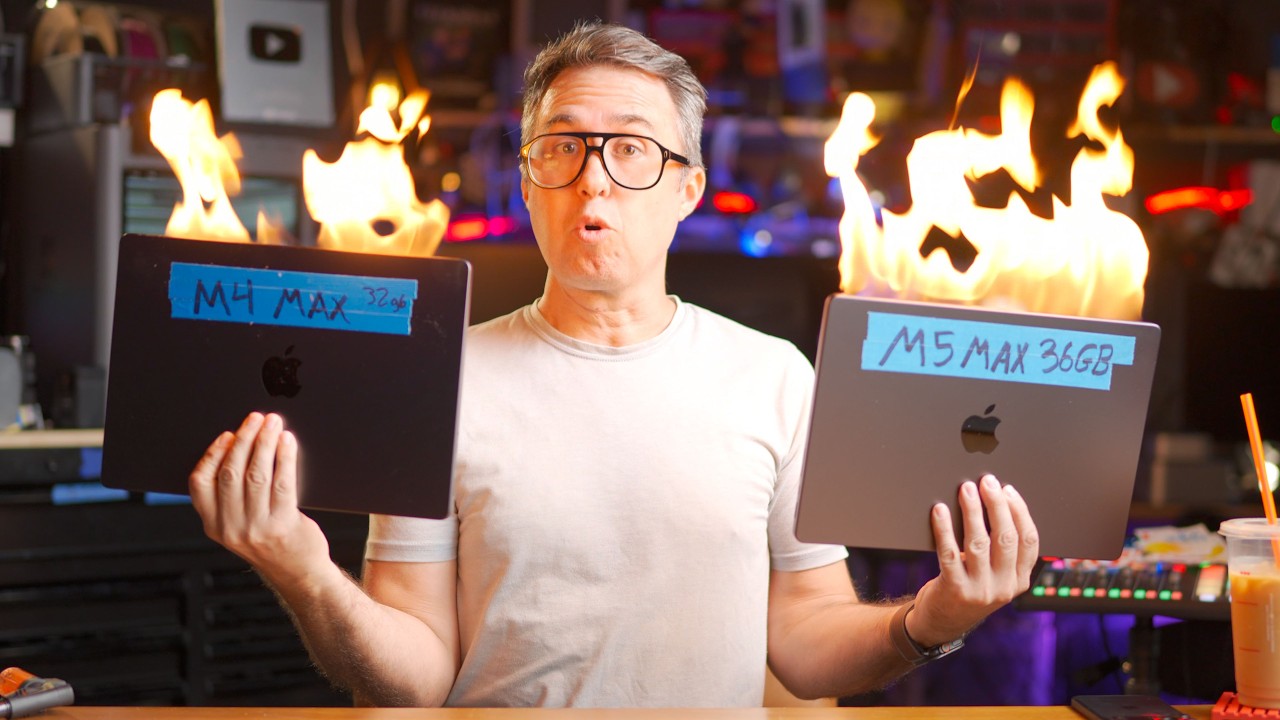 Сравнение MacBook Pro: M4 Max против M5 Max. И дело не только в ИИ.
