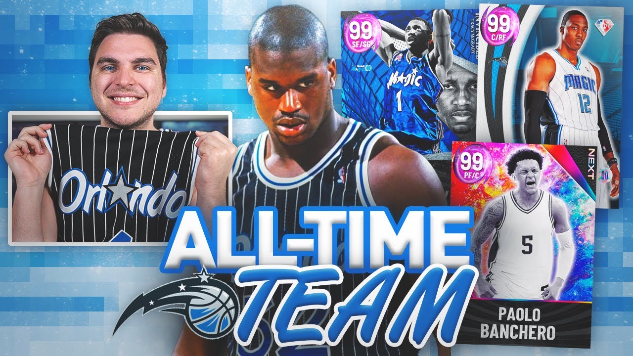 All-Time Orlando Magic Team on NBA 2K22! 🪄