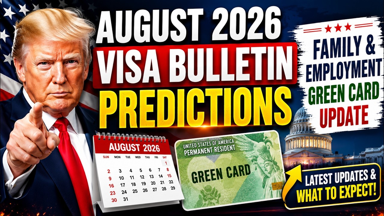 Breaking August 2026 Visa Bulletin Predictions for Family & Employment Green Cards