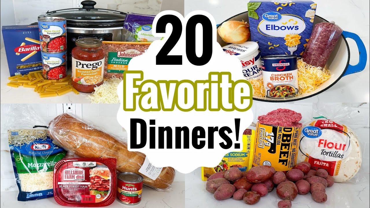 20 of the BEST Quick & EASY Recipes | Simple Family Dinner Ideas | Julia Pacheco