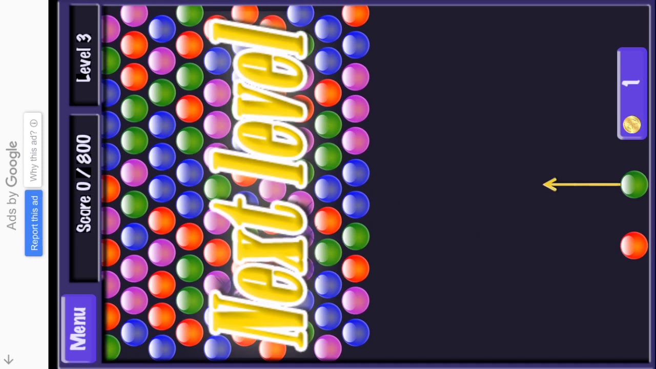 Bubble Shooter Learn Colors #1 - #5