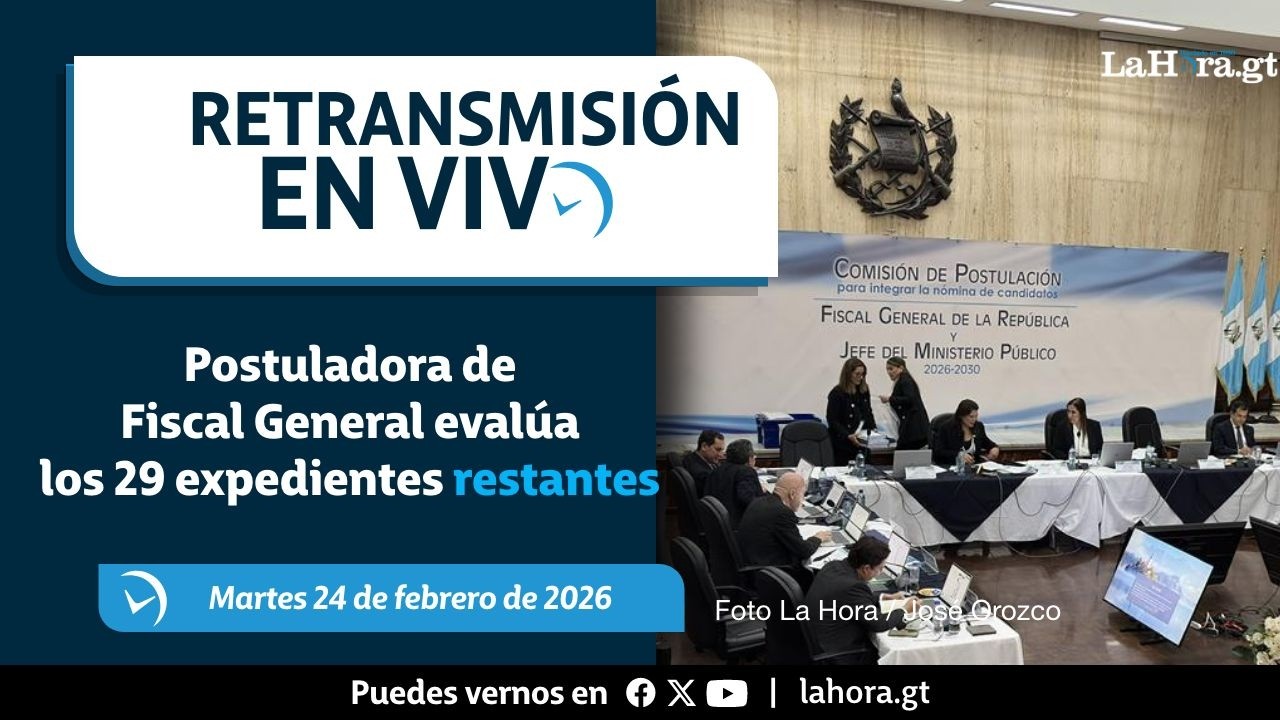 Retransmisión: Postuladora de Fiscal General evalúa los 29 expedientes restantes