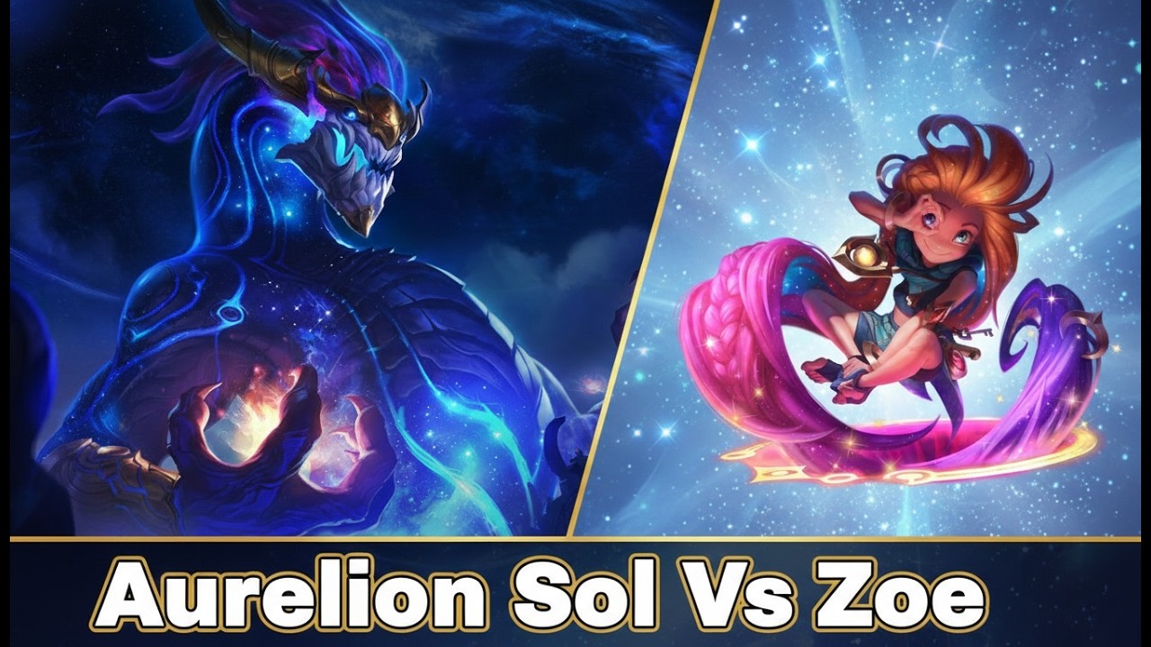 Aurelion Sol (7/4/5) vs Zoe | Si te vas a gankear lineas, es importante que saques beneficio 🙄