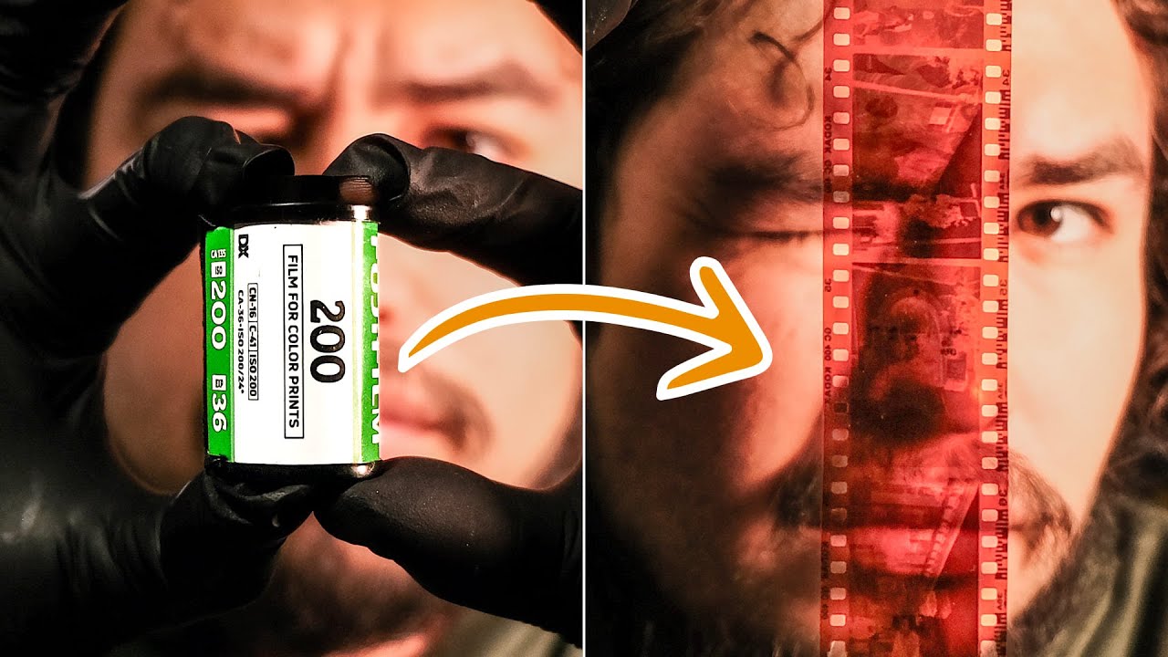 Revela tus rollos a color en casa | Tutorial de Revelado con C41
