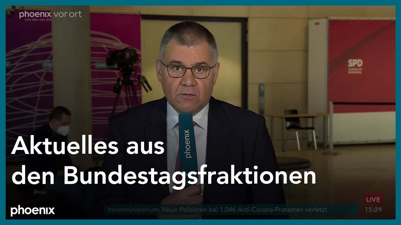 Bundestag: Aktuelles aus den Fraktionen