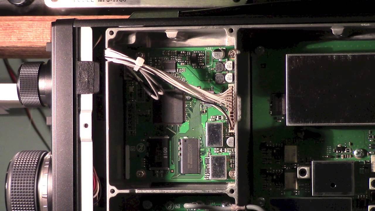 Installing the FFT-1 unit in the Yaesu FTdx1200