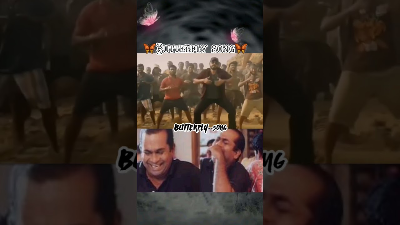 ||trinding butterfly song|| #funny [#marpally] [#viralvideo] #youtubeshorts #5kviews [#charyyt777]