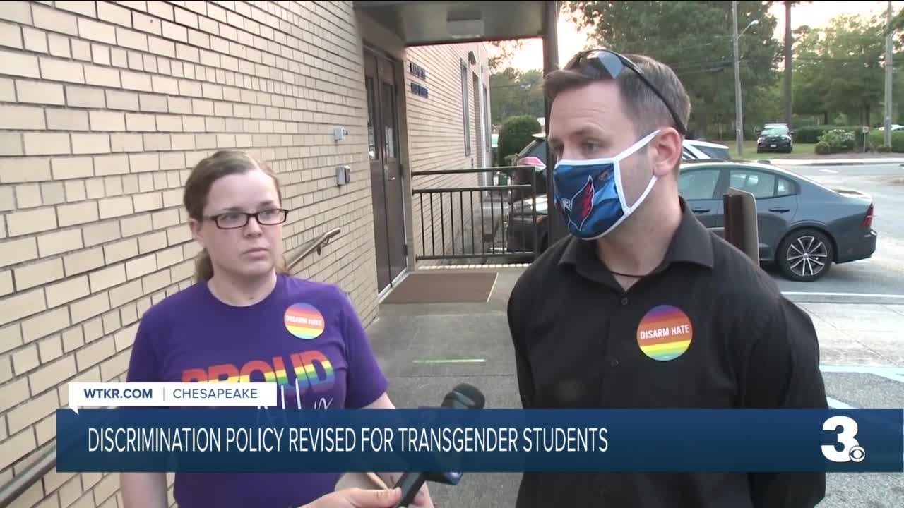 Discrimination policy revised for transgender students