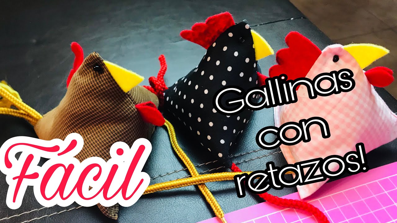 Gallinas de tela/ sewing hens