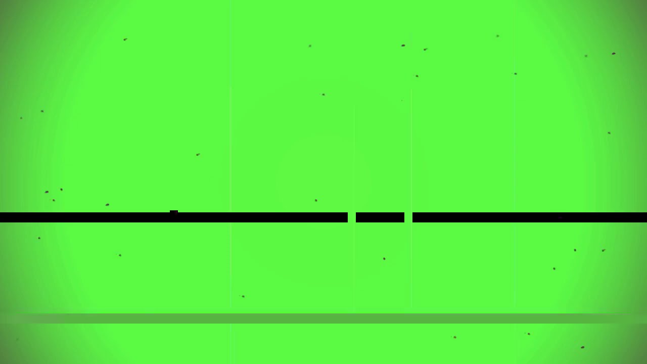 green screen Bad TV Signal 1