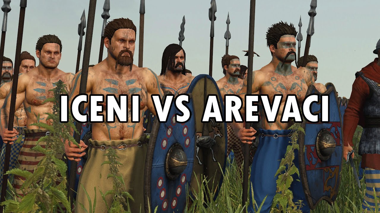 Iceni vs Arevaci - Multiplayer Battle - Total War Rome 2
