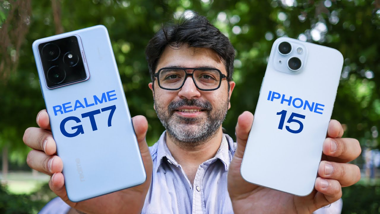 Realme GT 7 vs iPhone 15 CAMERA COMPARISON