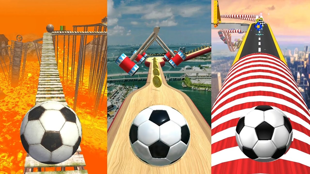 Going Balls VS Rollance Adventure Balls, Rolling Ball Sky Escape, Rolling Ball New Update Gameplay