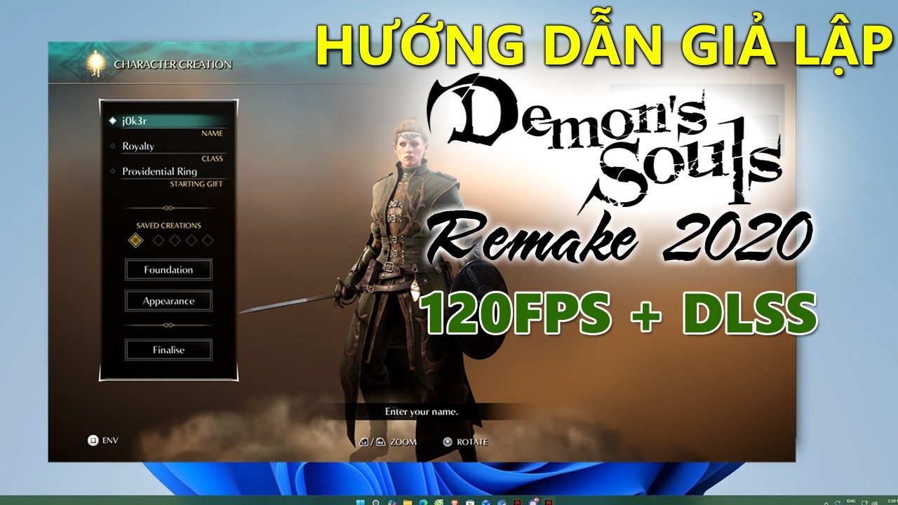 Hướng Dẫn Chơi Demon's Souls Remake Tr&ecirc;n PC Kh&ocirc;ng Cần PS5!!!