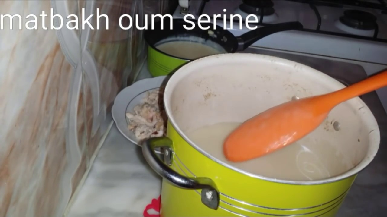 شربة الدجاج كريمة الدجاج بنة روعة  VELOUTÉ DE POULET CRÉME DE POULET