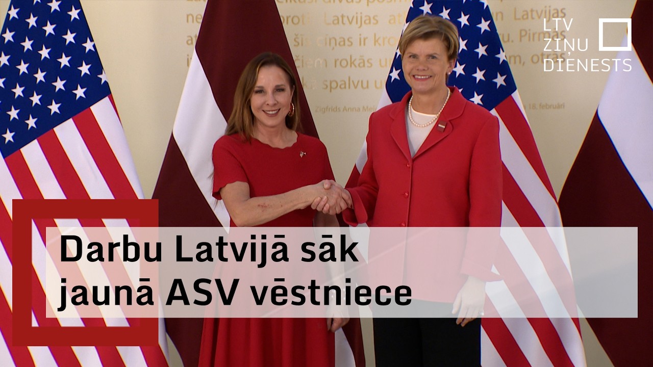 Darbu oficiāli sākusi jaunā ASV vēstniece Latvijā M. Ardžirosa