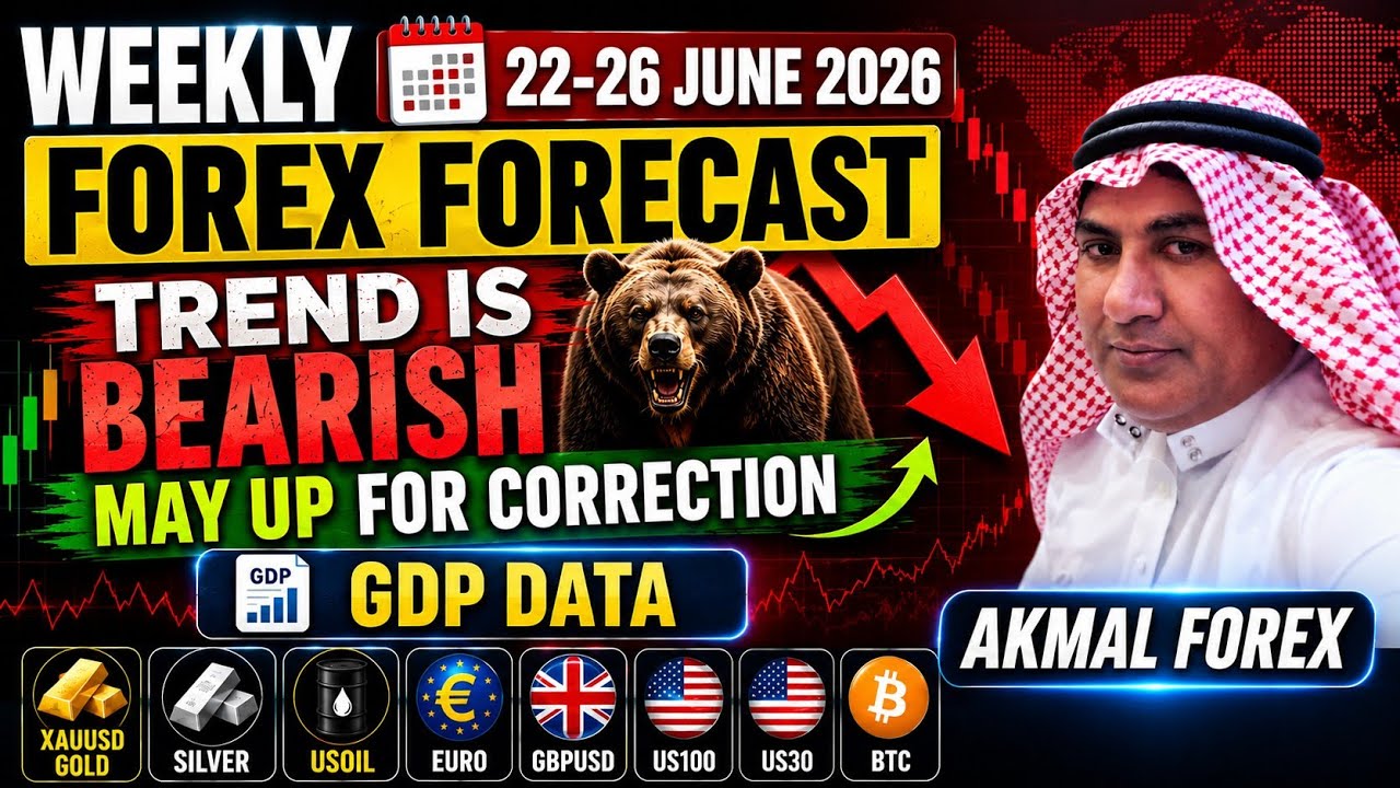 xauusd weekly analysis today hindi 22-26 June | #gold prediction nextweek silver forex forecast news