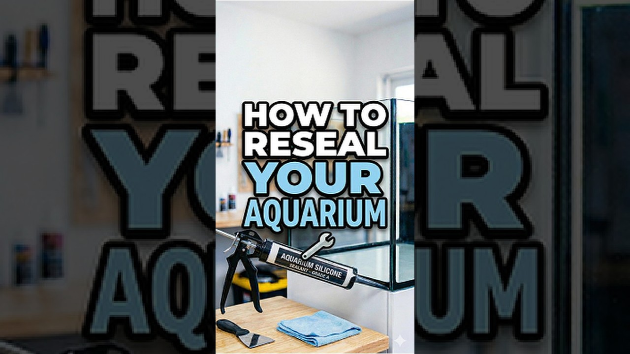 How To Reseal The Interior Seal On an Aquarium - In-Depth Guide