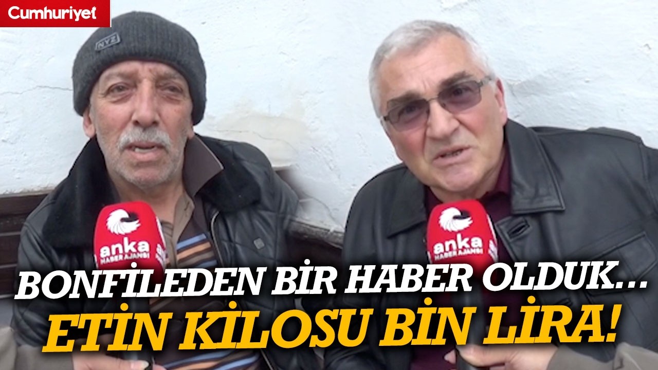 Emekli rakamlarla konuştu; Etin kilosu bin lira!