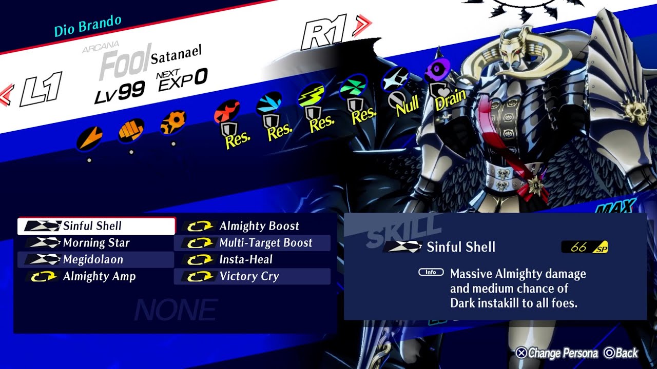 Megidolaon VS Morning Star VS Sinful Shell | Persona 3 Reload Strongest Almighty Spells Comparision
